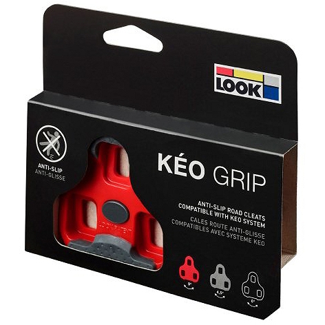 Bloki rowerowe LOOK KEO GRIP 9 czerwone