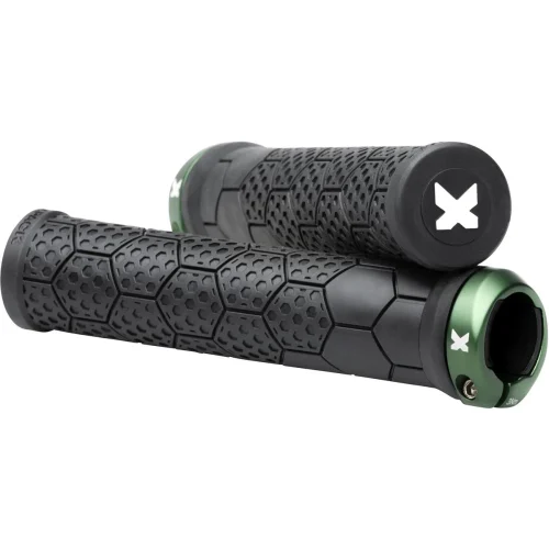 Gripy SIXPACK Z-TRIX AL czarno-zielone