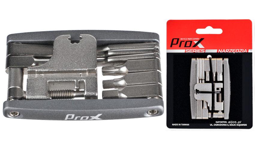 Klucz niezbędnik PROX 16-funkcyjny FF-24 – multitool rowerowy