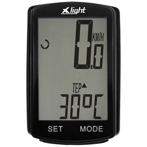 Licznik rowerowy X-LIGHT 18-funkcyjny