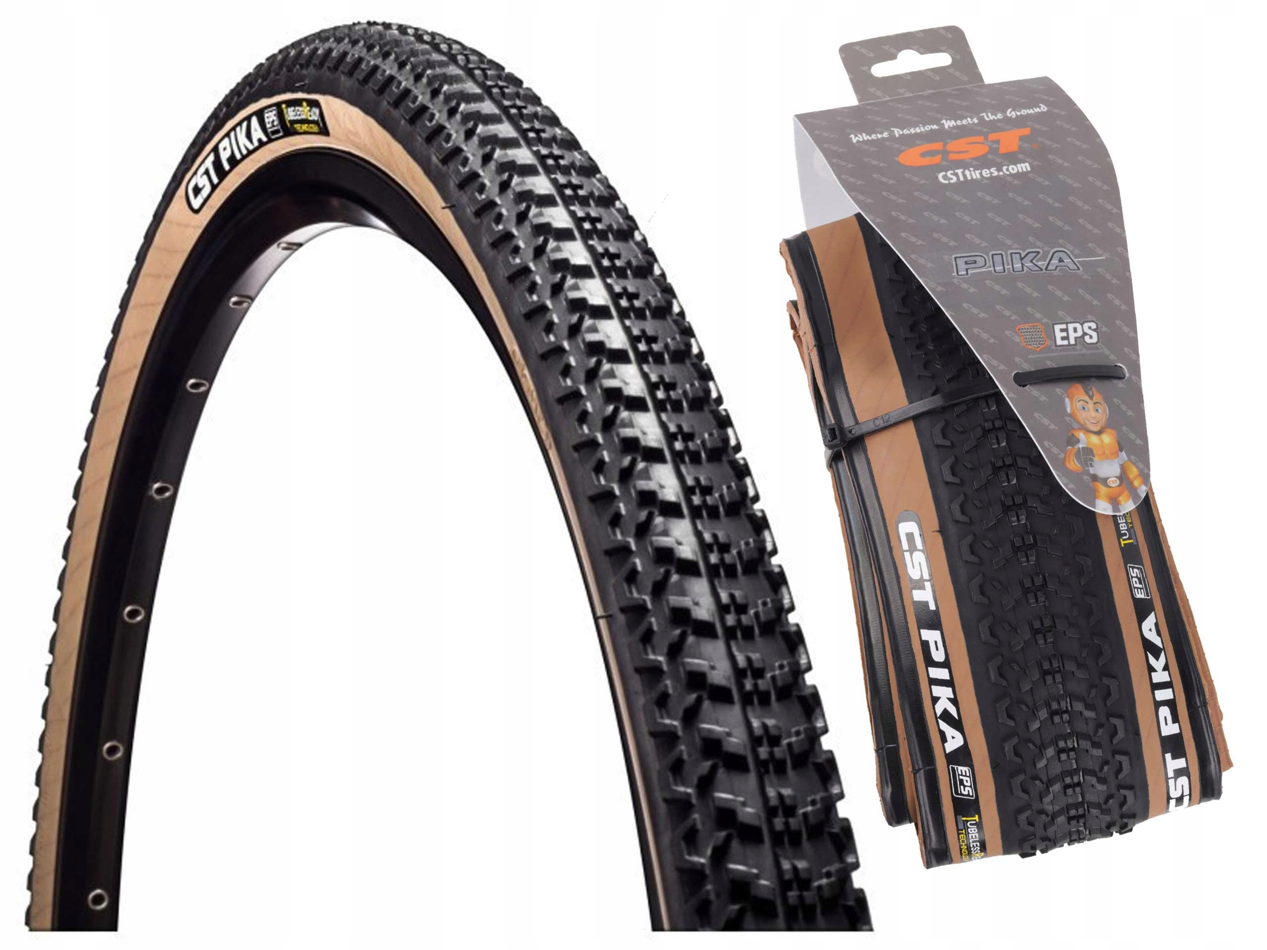 Opona rowerowa CST PIKA 700x42 C-1894 60 TPI SDWL