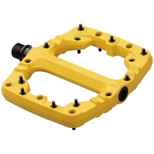 Pedały rowerowe SIXPACK KAMIKAZE PA INFINITY żółte