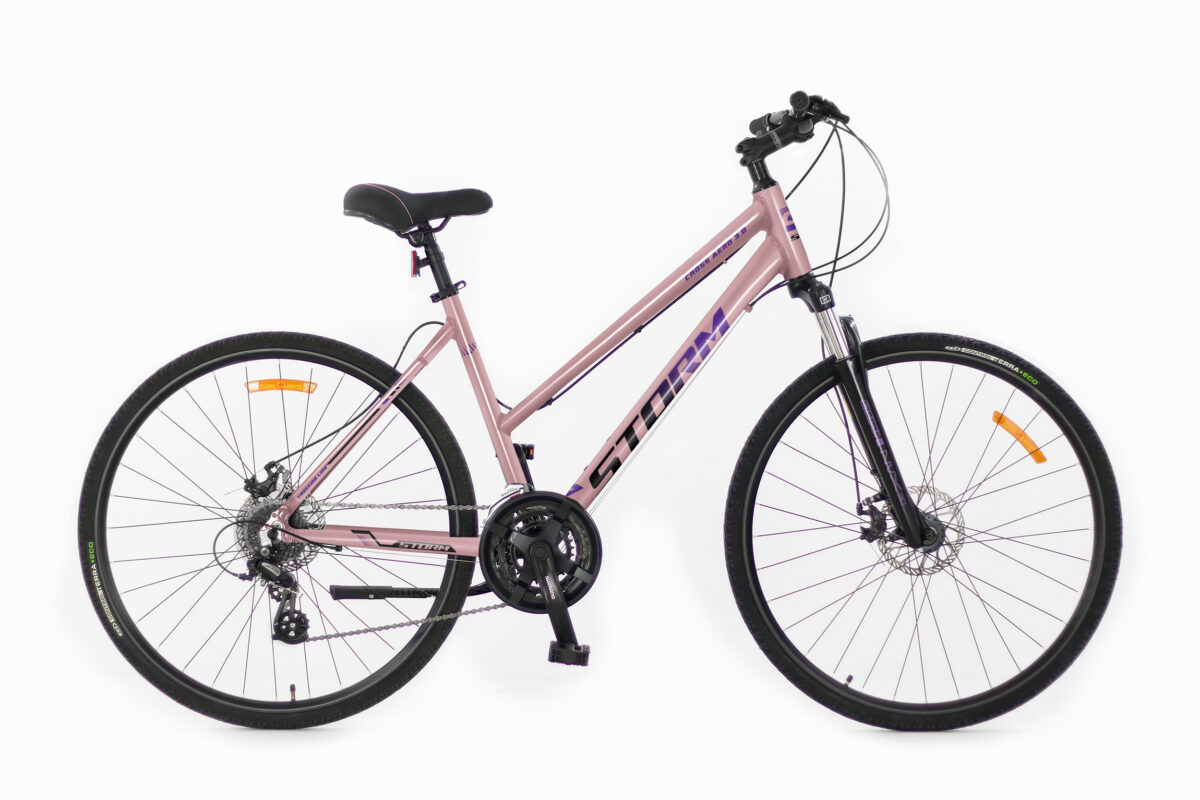 Rower crossowy STORM CROSS AERO 3.0 Lady – uniwersalny rower damski