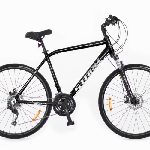 Rower crossowy STORM CROSS AERO 3.0 Man czarny L