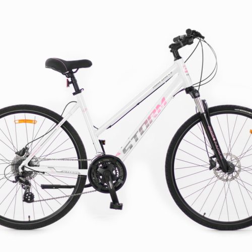 Rower crossowy STORM CROSS AERO 4.0 Lady biały M