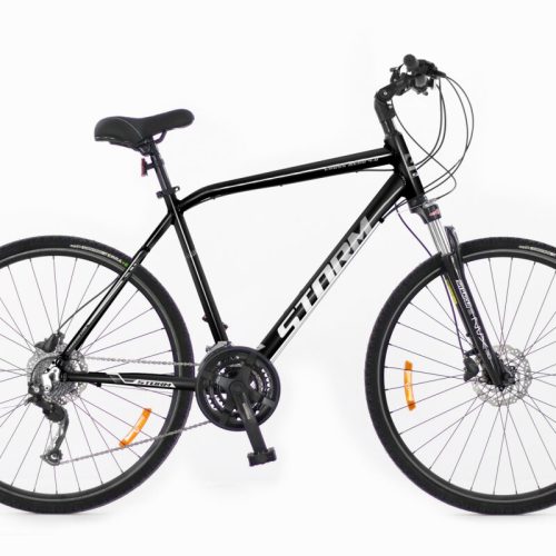 Rower crossowy STORM CROSS AERO 4.0 Man czarny XL