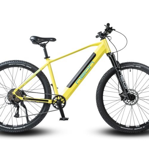 Rower elektryczny NEON BEAM 1.0 M/L żółty