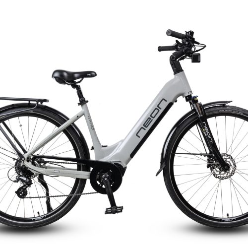 Rower elektryczny NEON VIVID 1.0 szary