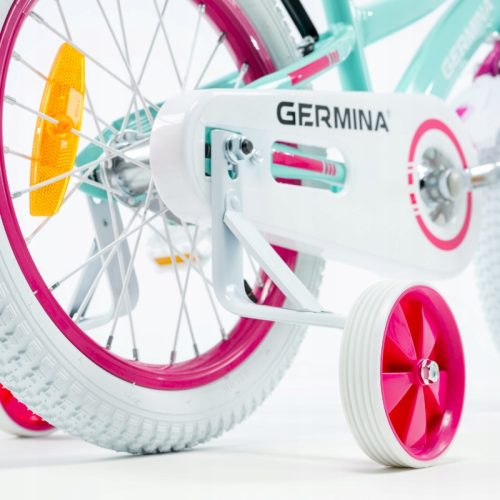 Rower dziecięcy GERMINA 16 BMX turkusowo-różowy