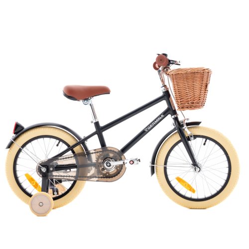 Rower dziecięcy GERMINA 16 VINTAGE czarny