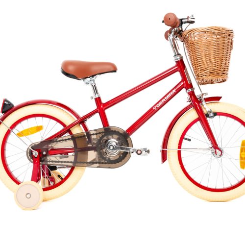Rower dziecięcy GERMINA 16 VINTAGE czerwony
