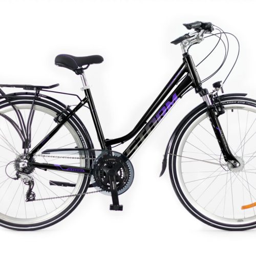 Rower trekkingowy STORM MARATHON 4.0 Lady czarny M